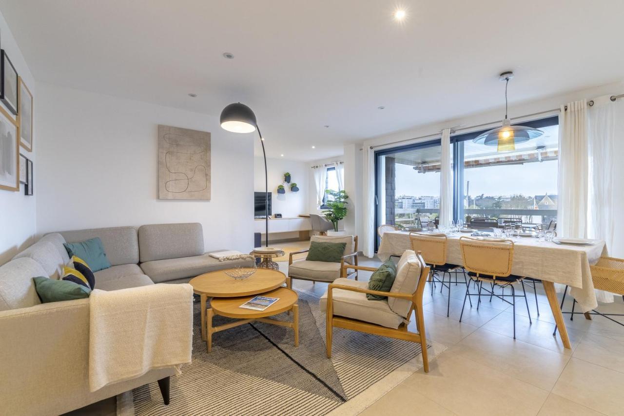 Grand Appartement De Standing Avec Terrasse Vue Port Au Centre De Vannes Buitenkant foto