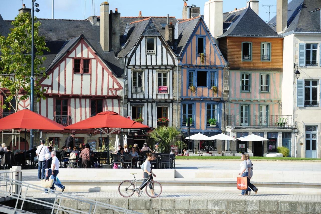 Grand Appartement De Standing Avec Terrasse Vue Port Au Centre De Vannes Buitenkant foto