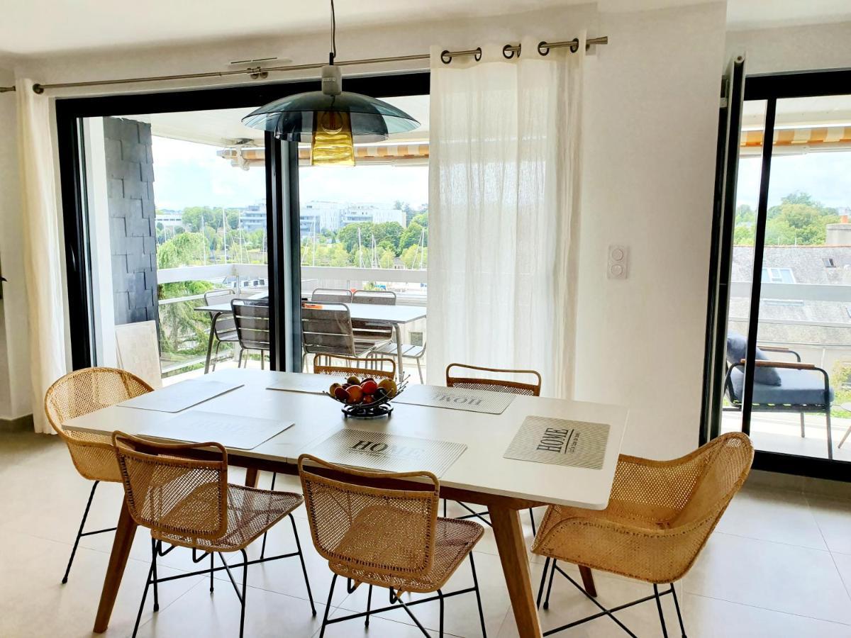 Grand Appartement De Standing Avec Terrasse Vue Port Au Centre De Vannes Buitenkant foto