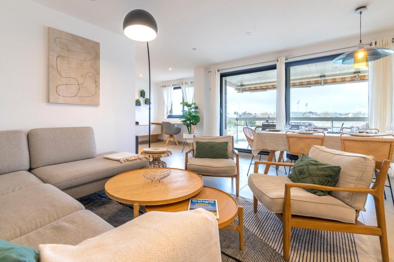 Grand Appartement De Standing Avec Terrasse Vue Port Au Centre De Vannes Buitenkant foto